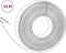 vidaXL - Tuinranden - 3 - st - 10 - m - 10 - cm - polyetheen - bruin
