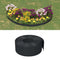 vidaXL - Tuinranden - 3 - st - 10 - m - 20 - cm - polyetheen - zwart
