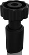 vidaXL - Tuinrek - met - 3 - schappen - telescopisch - aluminium - zilverkleurig