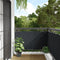 vidaXL - Tuinscherm - 1000x75 - cm - PVC - antracietkleurig