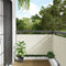 vidaXL - Tuinscherm - 300x75 - cm - PVC - crèmekleurig