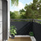 vidaXL - Tuinscherm - 300x90 - cm - PVC - antracietkleurig