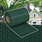 vidaXL - Tuinscherm - 35x0,19 - m - PVC - matgroen