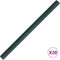 vidaXL - Tuinscherm - 35x0,19 - m - PVC - matgroen