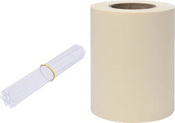 vidaXL - Tuinscherm - 70x0,19 - m - PVC - crèmekleurig
