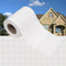 vidaXL - Tuinscherm - 70x0,19 - m - PVC - donkergrijs