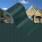 vidaXL - Tuinscherm - 70x0,19 - m - PVC - donkergrijs