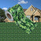 vidaXL - Tuinscherm - 70x0,19 - m - PVC - groen