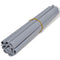vidaXL - Tuinscherm - 70x0,19 - m - PVC - lichtgrijs