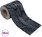 vidaXL - Tuinscherm - steen-look - 35x0,19 - m - PVC - grijs