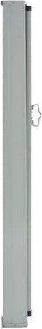 vidaXL - Tuinscherm - uittrekbaar - 100x300 - cm - blauw