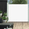 vidaXL - Tuinscherm - uittrekbaar - 100x300 - cm - crème