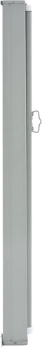 vidaXL - Tuinscherm - uittrekbaar - 100x300 - cm - crèmekleurig