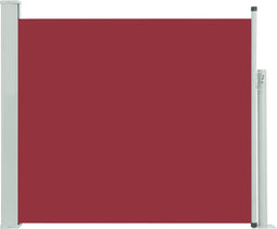 vidaXL - Tuinscherm - uittrekbaar - 100x300 - cm - rood