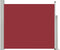 vidaXL - Tuinscherm - uittrekbaar - 100x300 - cm - rood