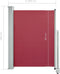 vidaXL - Tuinscherm - uittrekbaar - 100x300 - cm - rood