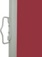 vidaXL - Tuinscherm - uittrekbaar - 100x500 - cm - rood