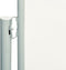 vidaXL - Tuinscherm - uittrekbaar - 117x600 - cm - crèmekleurig