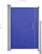 vidaXL - Tuinscherm - uittrekbaar - 120x300 - cm - blauw