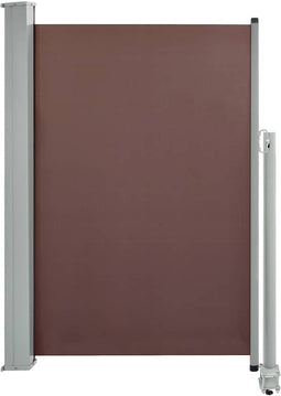 vidaXL - Tuinscherm - uittrekbaar - 120x300 - cm - bruin