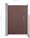 vidaXL - Tuinscherm - uittrekbaar - 120x300 - cm - bruin