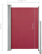 vidaXL - Tuinscherm - uittrekbaar - 120x300 - cm - rood