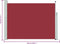 vidaXL - Tuinscherm - uittrekbaar - 120x500 - cm - rood