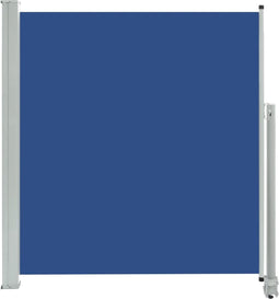 vidaXL - Tuinscherm - uittrekbaar - 140x300 - cm - blauw