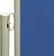 vidaXL - Tuinscherm - uittrekbaar - 140x300 - cm - blauw