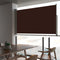 vidaXL - Tuinscherm - uittrekbaar - 140x300 - cm - bruin