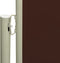 vidaXL - Tuinscherm - uittrekbaar - 140x300 - cm - bruin