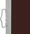 vidaXL - Tuinscherm - uittrekbaar - 140x300 - cm - bruin