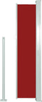 vidaXL - Tuinscherm - uittrekbaar - 140x300 - cm - rood