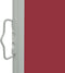 vidaXL - Tuinscherm - uittrekbaar - 140x300 - cm - rood