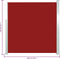 vidaXL - Tuinscherm - uittrekbaar - 140x300 - cm - rood