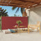 vidaXL - Tuinscherm - uittrekbaar - 140x300 - cm - rood