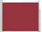 vidaXL - Tuinscherm - uittrekbaar - 140x500 - cm - rood