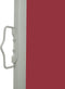 vidaXL - Tuinscherm - uittrekbaar - 140x500 - cm - rood