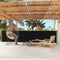 vidaXL - Tuinscherm - uittrekbaar - 140x600 - cm - crème