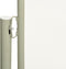vidaXL - Tuinscherm - uittrekbaar - 140x600 - cm - crème