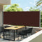 vidaXL - Tuinscherm - uittrekbaar - 140x600 - cm - grijs
