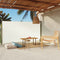 vidaXL - Tuinscherm - uittrekbaar - 140x600 - cm - grijs