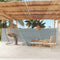 vidaXL - Tuinscherm - uittrekbaar - 140x600 - cm - grijs