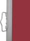 vidaXL Tuinscherm uittrekbaar 140x600 cm rood