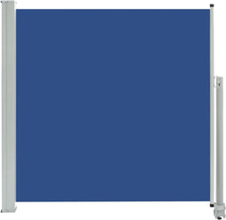 vidaXL - Tuinscherm - uittrekbaar - 160x300 - cm - blauw