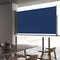 vidaXL - Tuinscherm - uittrekbaar - 160x300 - cm - blauw