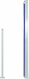 vidaXL - Tuinscherm - uittrekbaar - 160x300 - cm - blauw