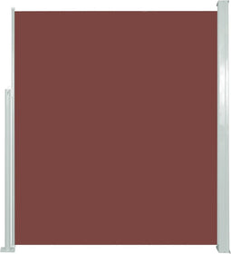 vidaXL - Tuinscherm - uittrekbaar - 160x300 - cm - bruin