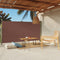 vidaXL - Tuinscherm - uittrekbaar - 160x300 - cm - bruin