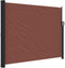 vidaXL - Tuinscherm - uittrekbaar - 160x300 - cm - bruin